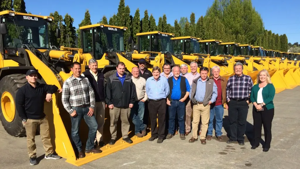 03团队信息展示员工风彩页-Concrete Mixer Manufacturer Team Wheel loader dealer team