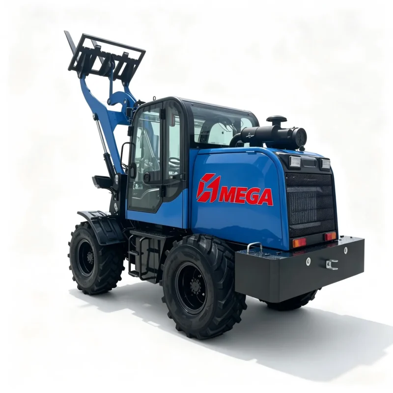 Compact Wheel Loader Manufacturer Guide for Narrow Yards and Low-Clearance Sites MG910C compact wheel loader for a measured narrow-yard route