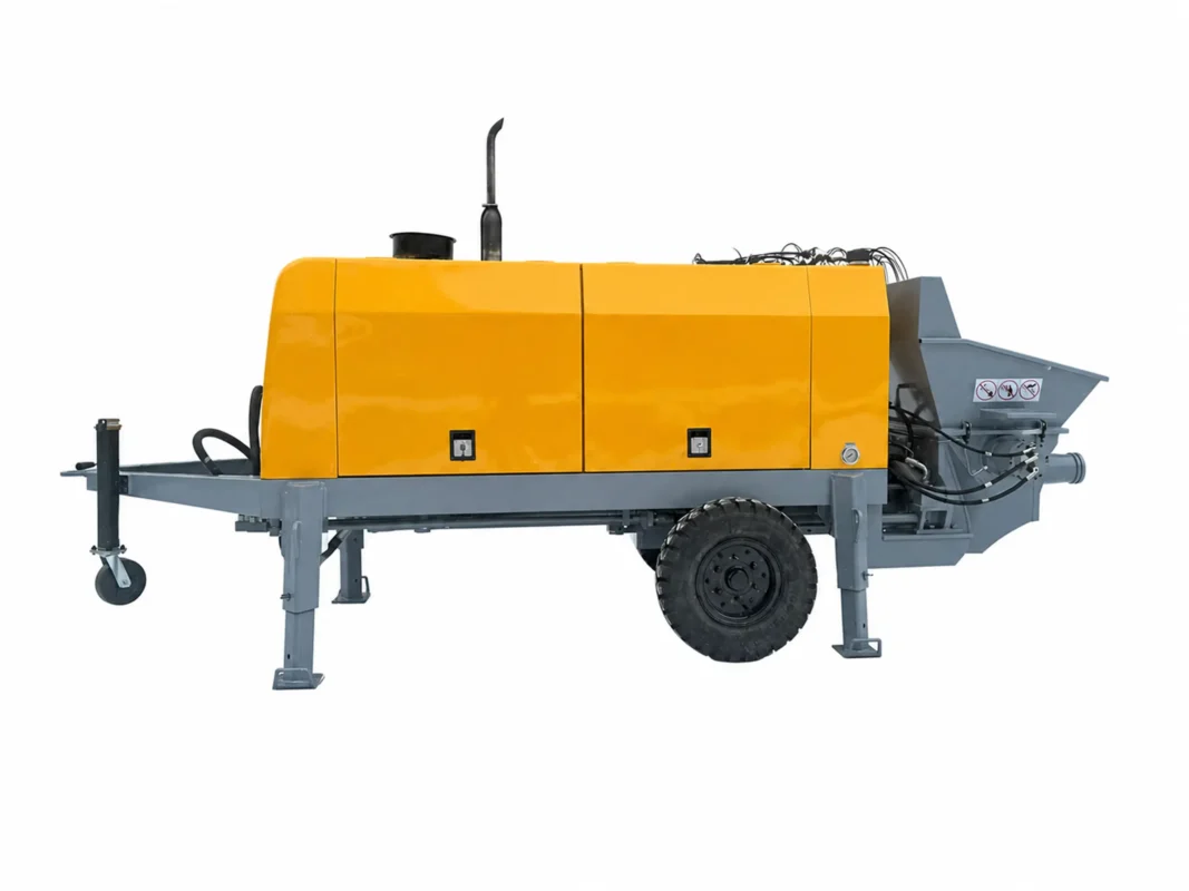 HBTS30-10-48R Trailer Concrete Pump