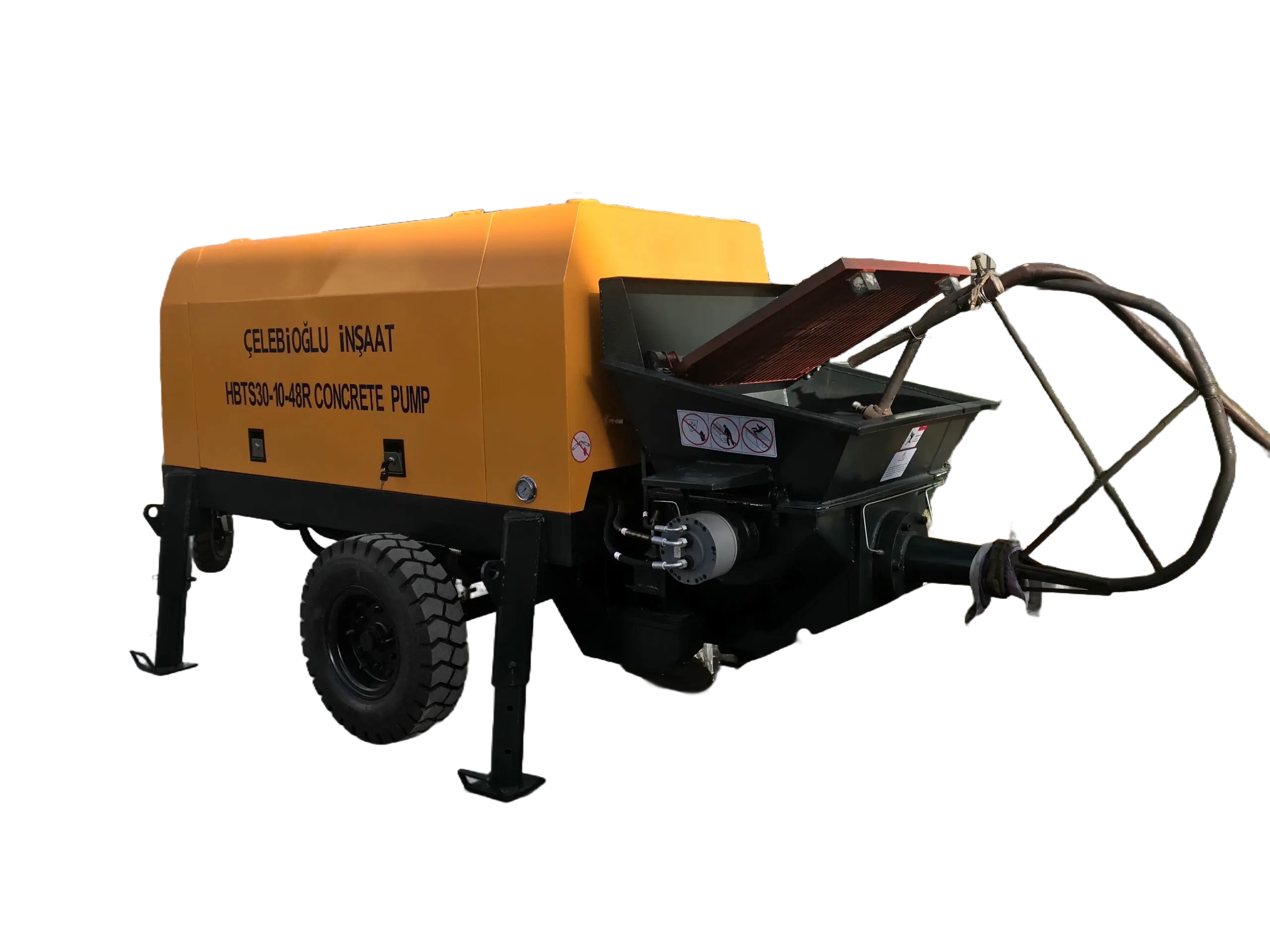 HBTS30-10-48R Trailer Concrete Pump HBTS30-10-48R Trailer Concrete Pump view 5