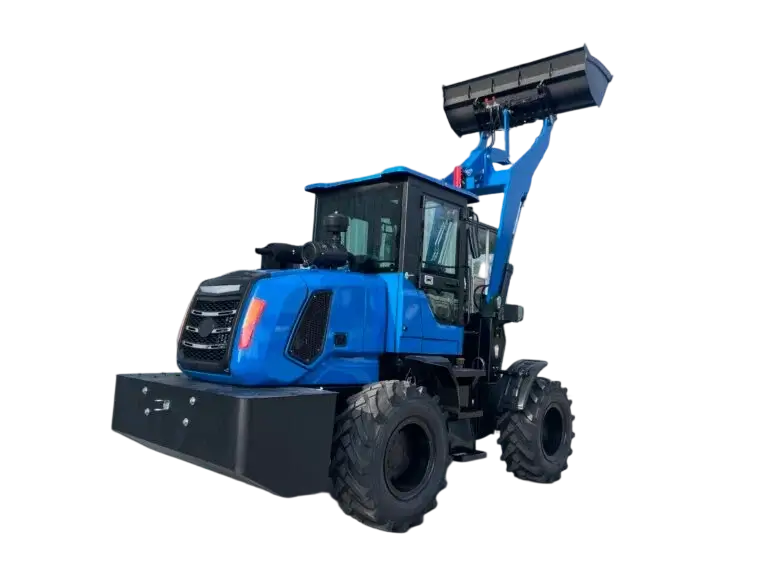 首页-China Construction Machinery Manufacturer | MEGA MEGA wheel loader on factory yard