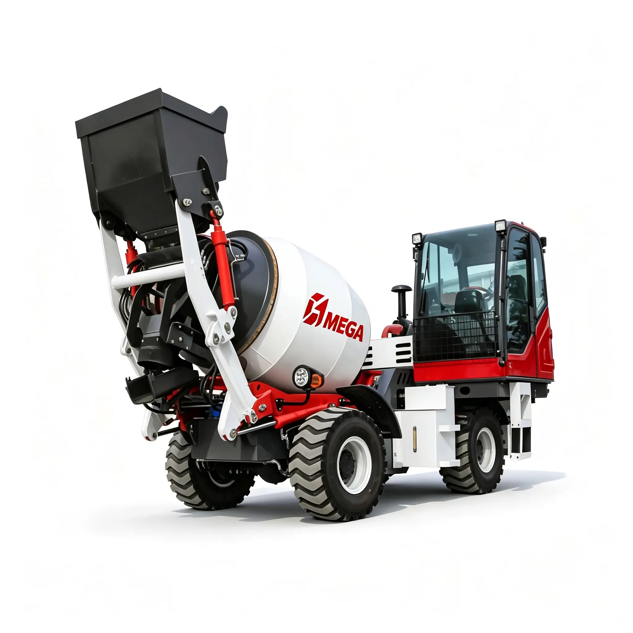 MG1500 Self loading concrete mixer truck