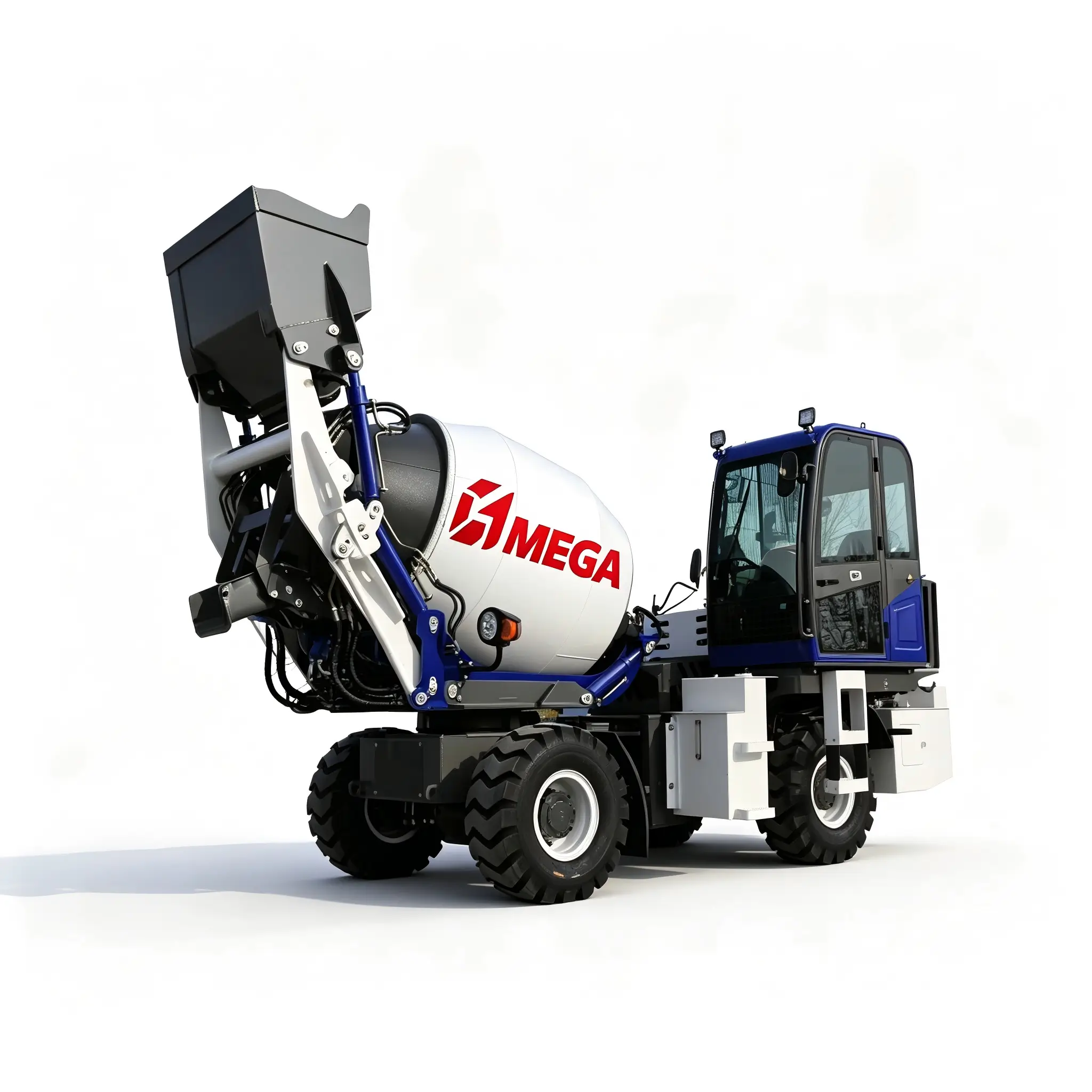 MG2500 Self loading concrete mixer truck