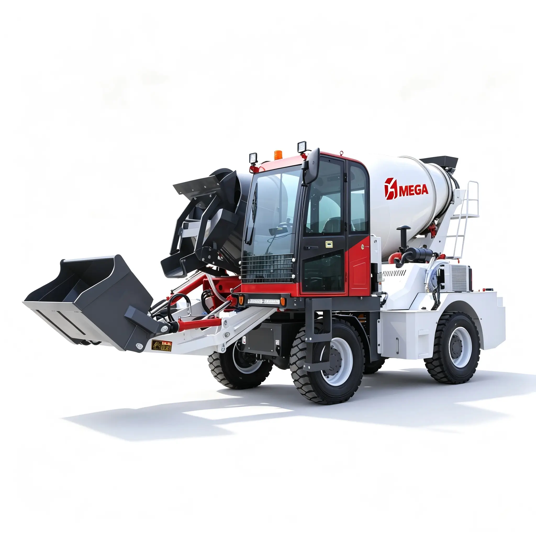 MG3200A Self loading concrete mixer truck