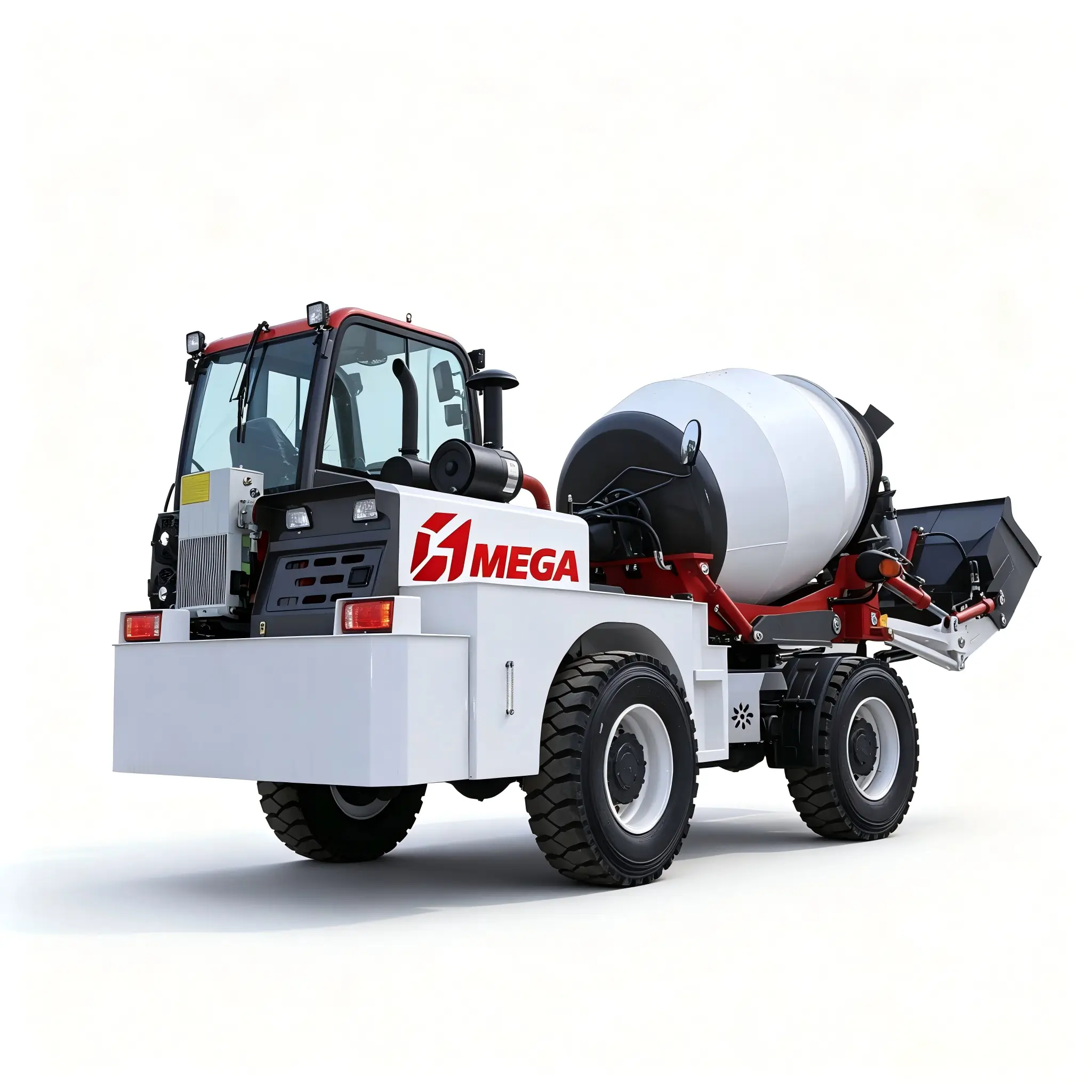 MG3200C Self loading concrete mixer truck