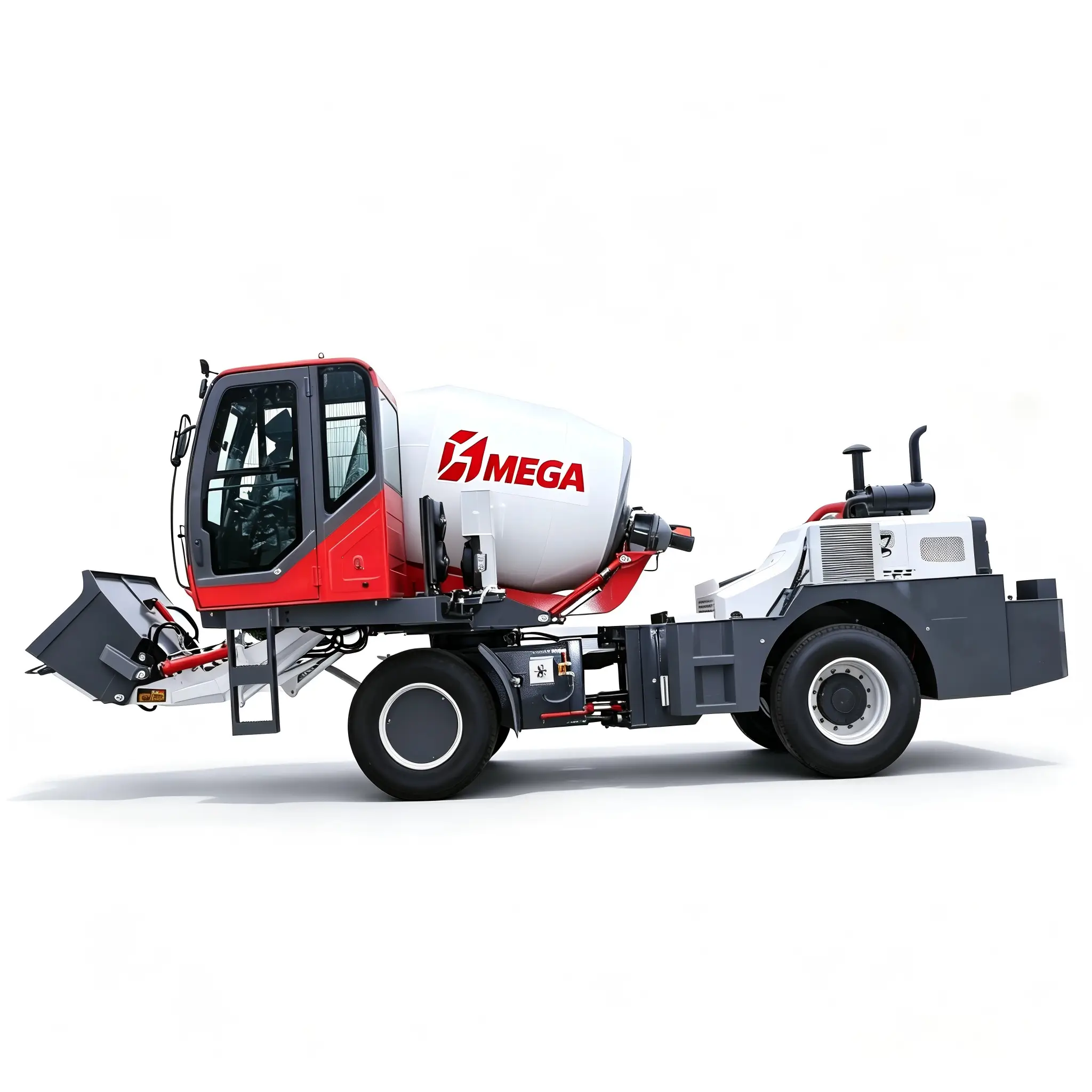 MG4000B Self loading concrete mixer truck
