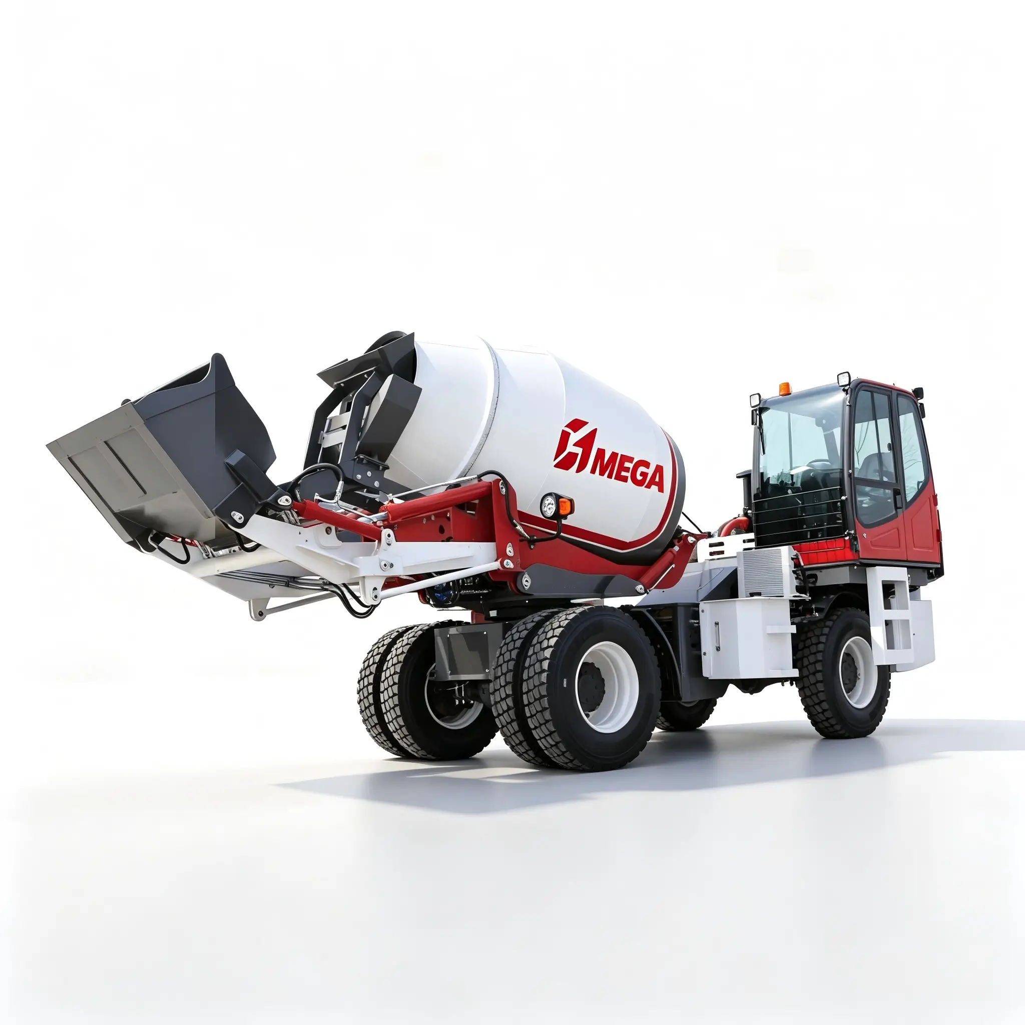 MG5500C Self loading concrete mixer truck