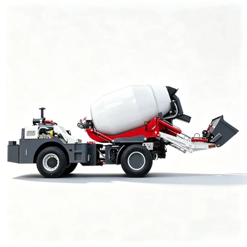 MG6500B Self loading concrete mixer truck