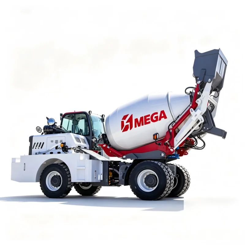 02国外项目成功案例展示-Overseas Construction Machinery Project Cases MG6500C Self loading concrete mixer truck