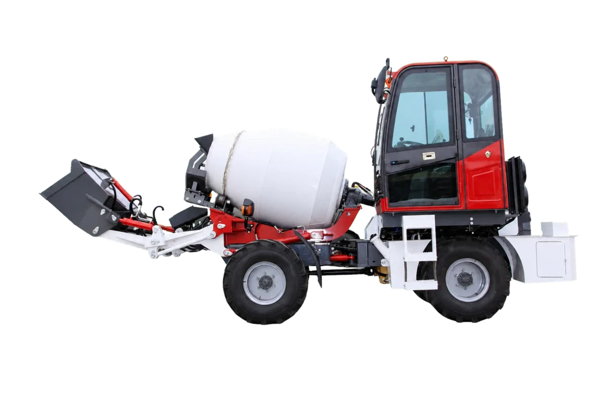 MG1000 self-loading concrete mixer truck for compact site access review