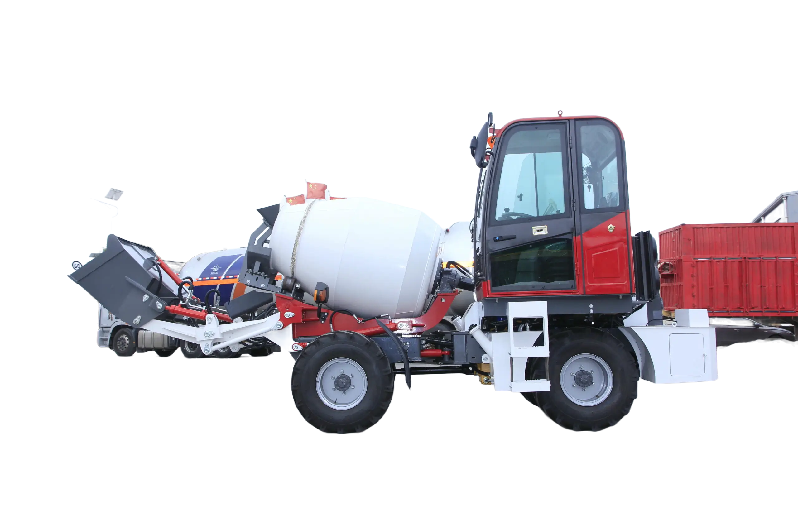 MG1000 Self-Loading Concrete Mixer Truck view 4