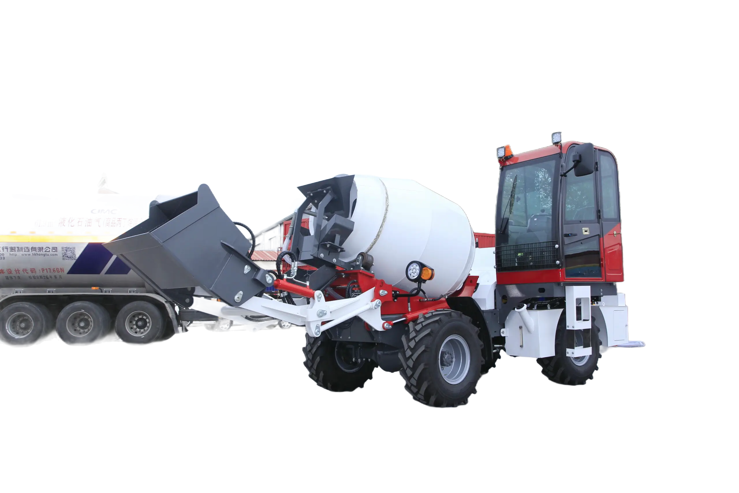 MG1000 Self-Loading Concrete Mixer Truck view 5