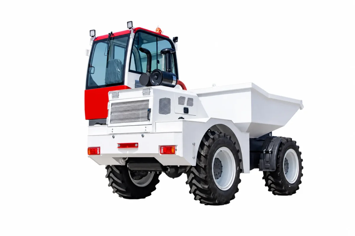 MG100D 4x4 site dumper for open high-payload construction routes
