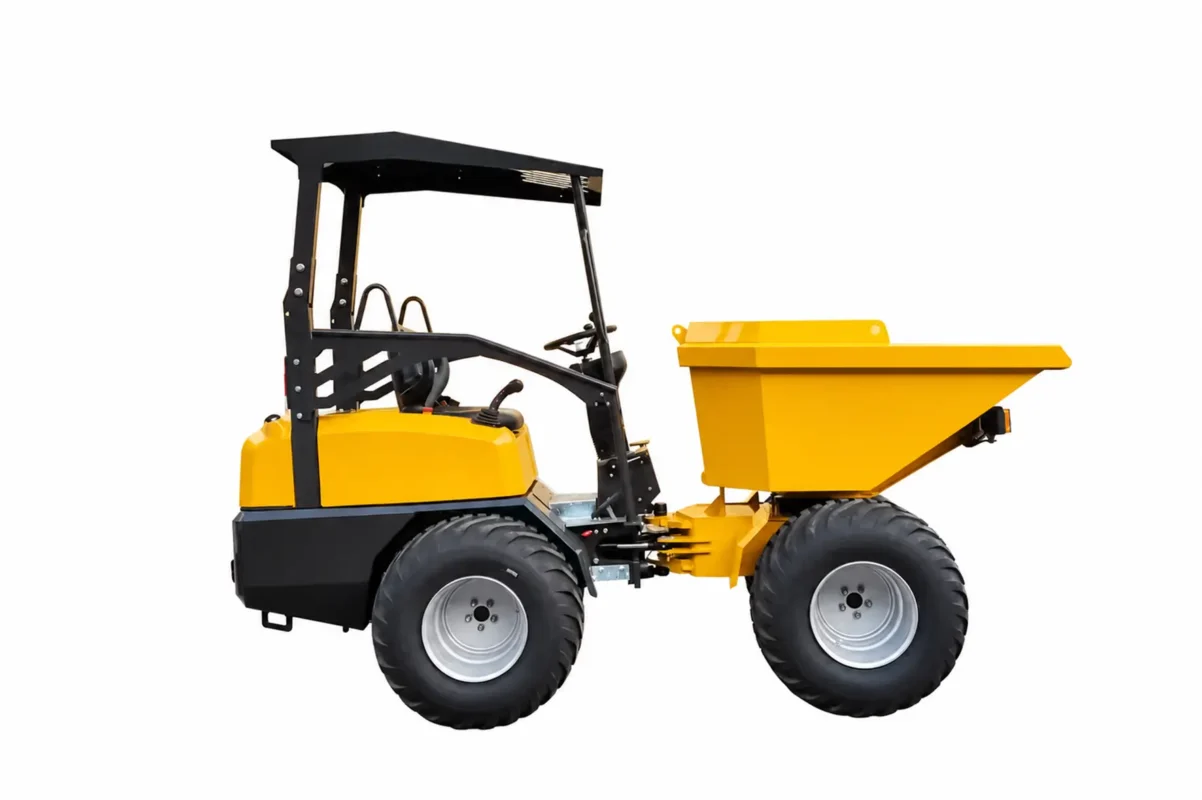 Articulated Site Dumper Supplier Checks When the Catalog Does Not State Chassis Articulation MG10D swivel-skip site dumper for articulation and tipping clarification