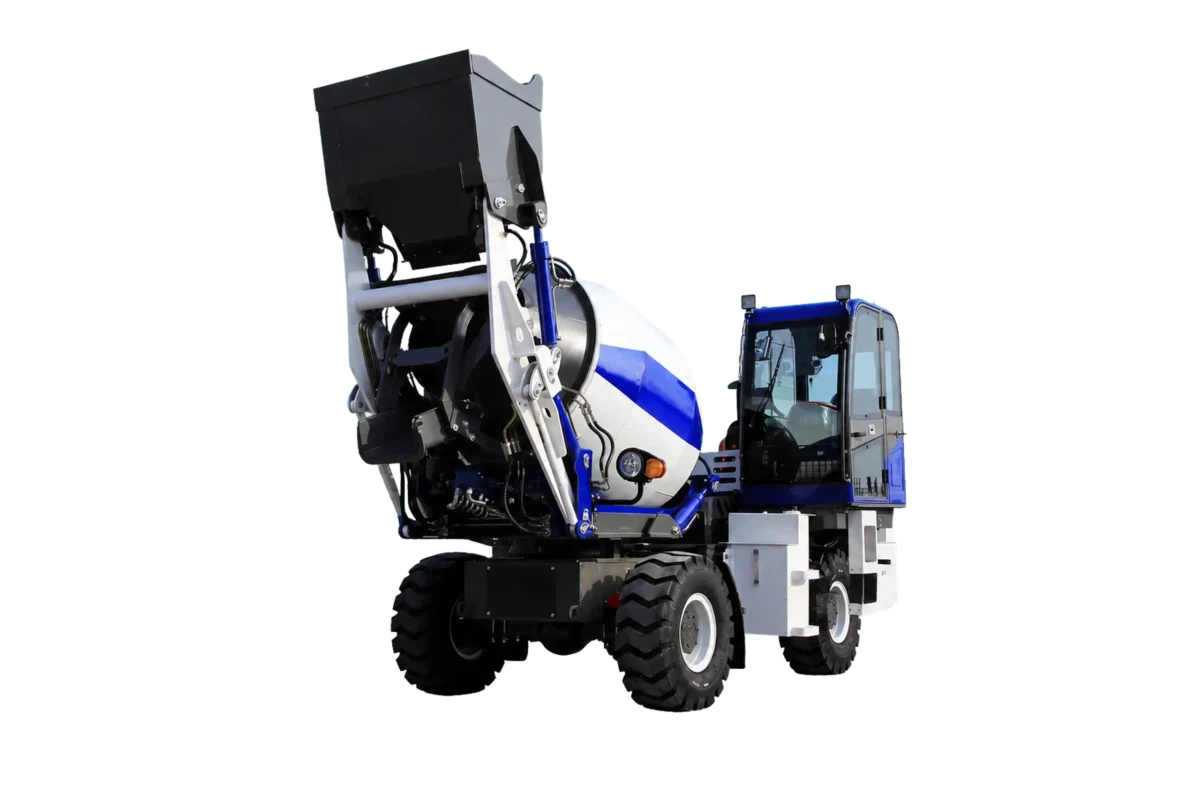 MG2500 self-loading concrete mixer used to explain China quote factors