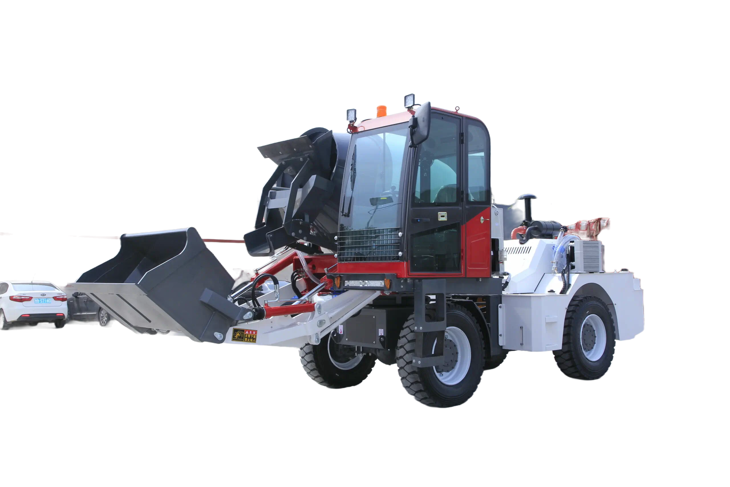 MG3200A Self-Loading Concrete Mixer Truck view 2