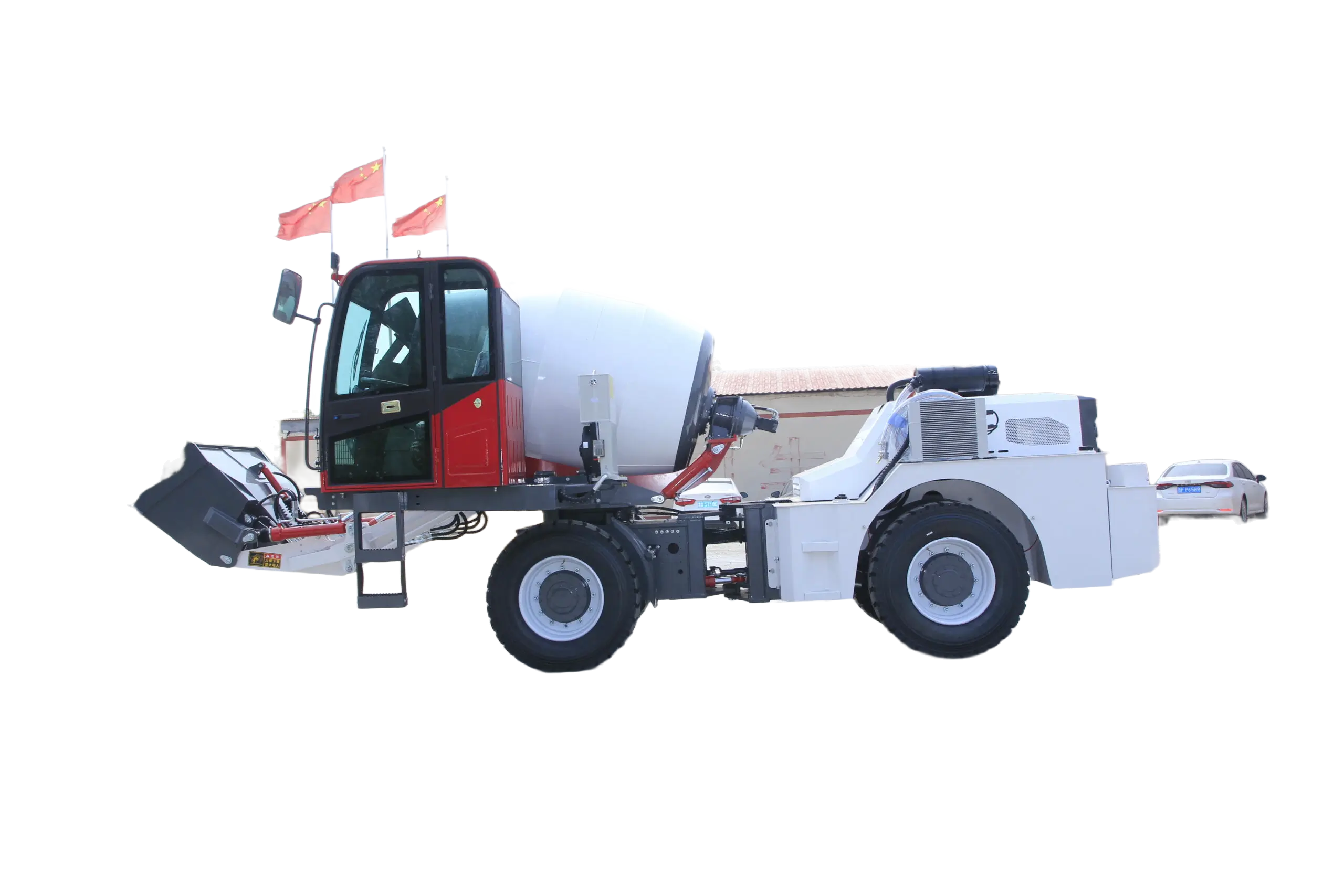 MG3200A Self-Loading Concrete Mixer Truck view 5