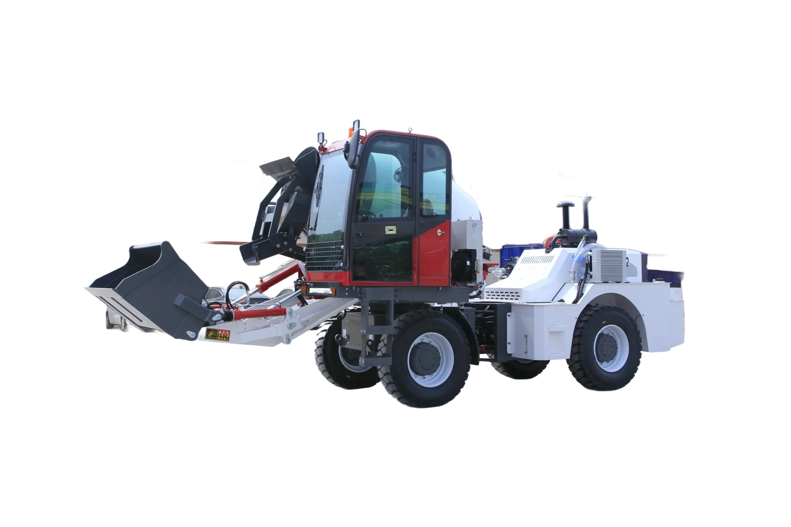 MG3200A Self-Loading Concrete Mixer Truck view 6