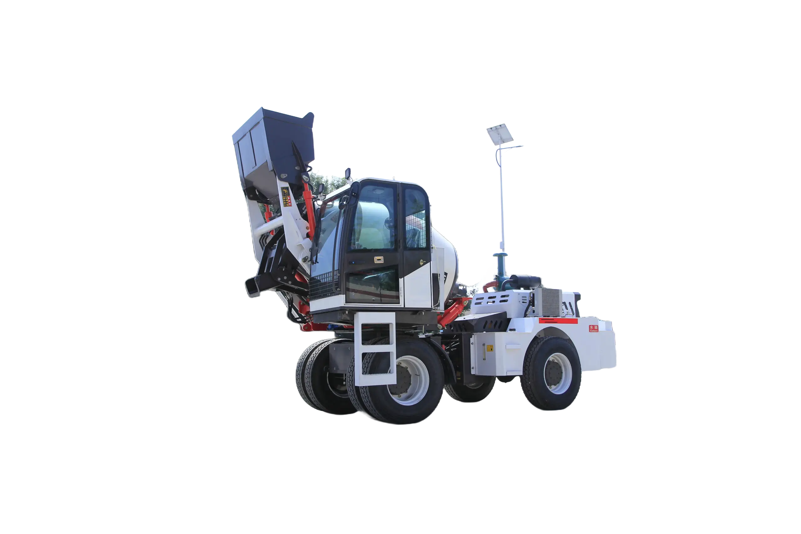 MG3200B Self-Loading Concrete Mixer Truck view 3