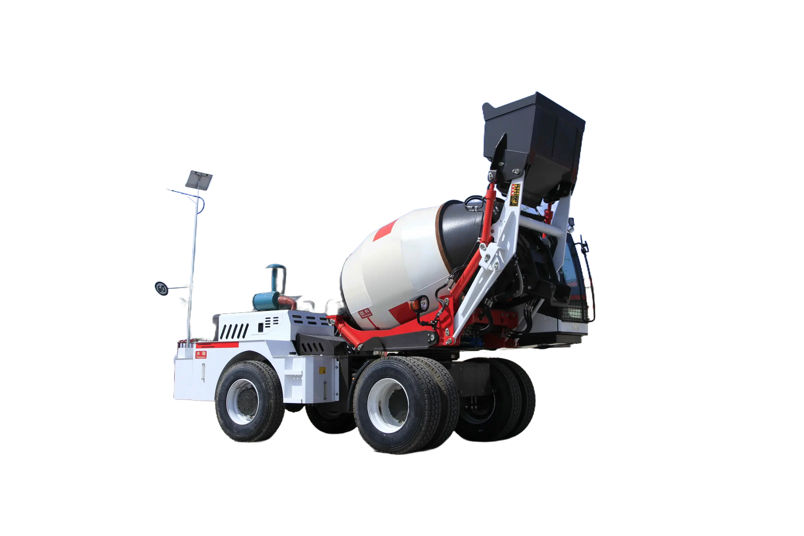 MG3200B Self-Loading Concrete Mixer Truck view 6