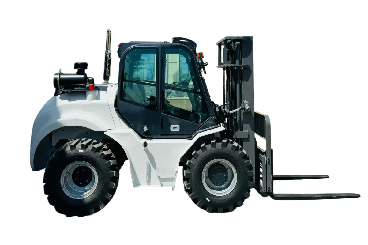 MG3581 3.5-ton rough terrain forklift for mast and load-centre review