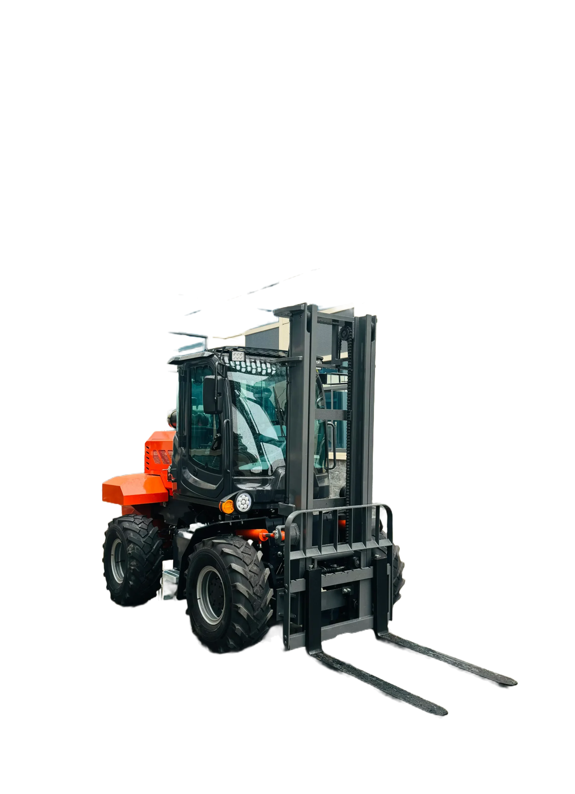 MG3582 all-terrain forklift view 2