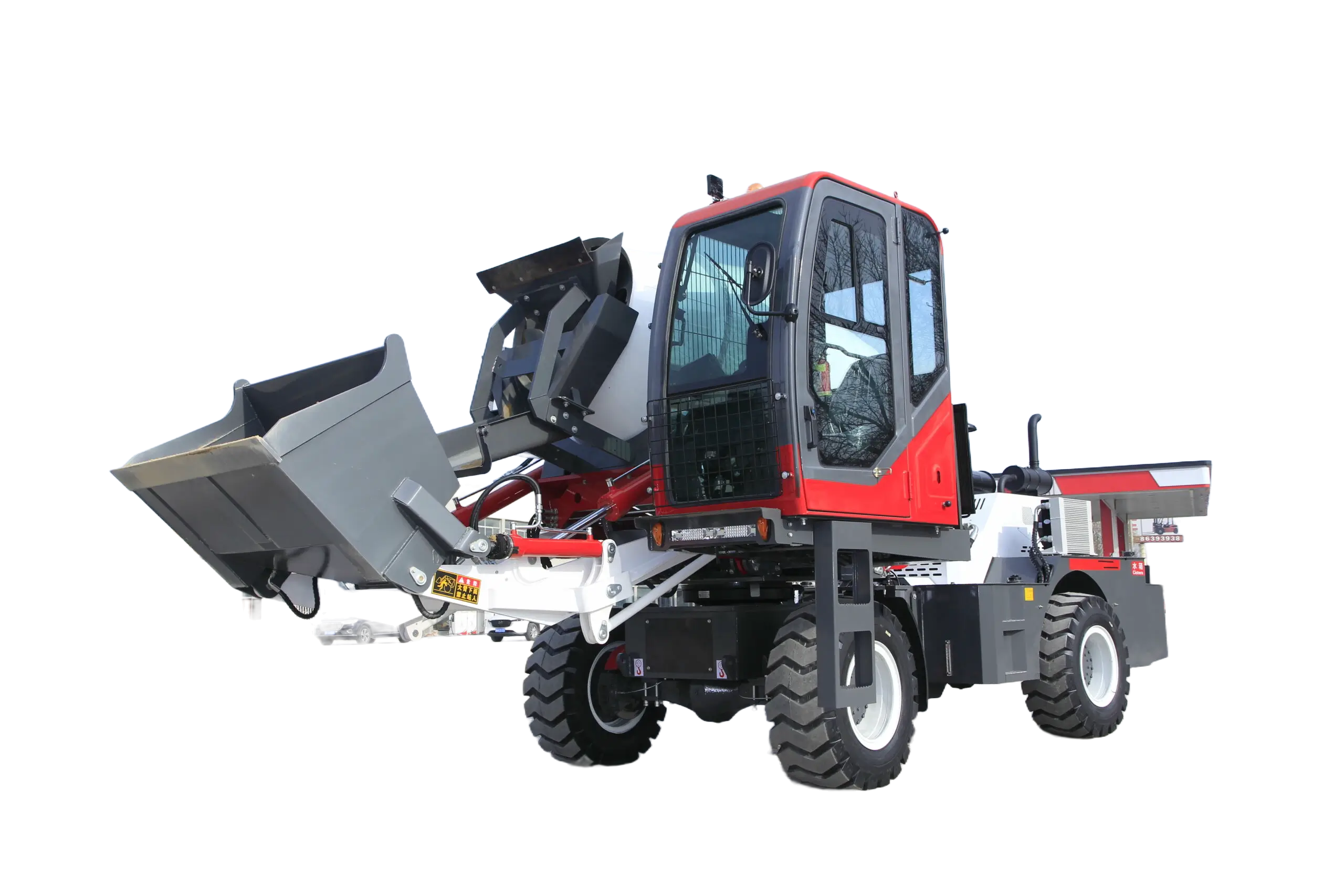 MG4000A Self-Loading Concrete Mixer Truck
