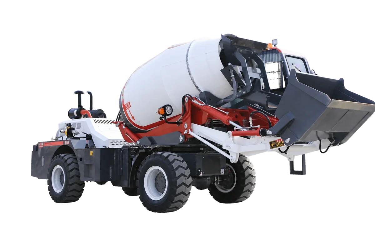 MG4000A Self-Loading Concrete Mixer Truck view 3