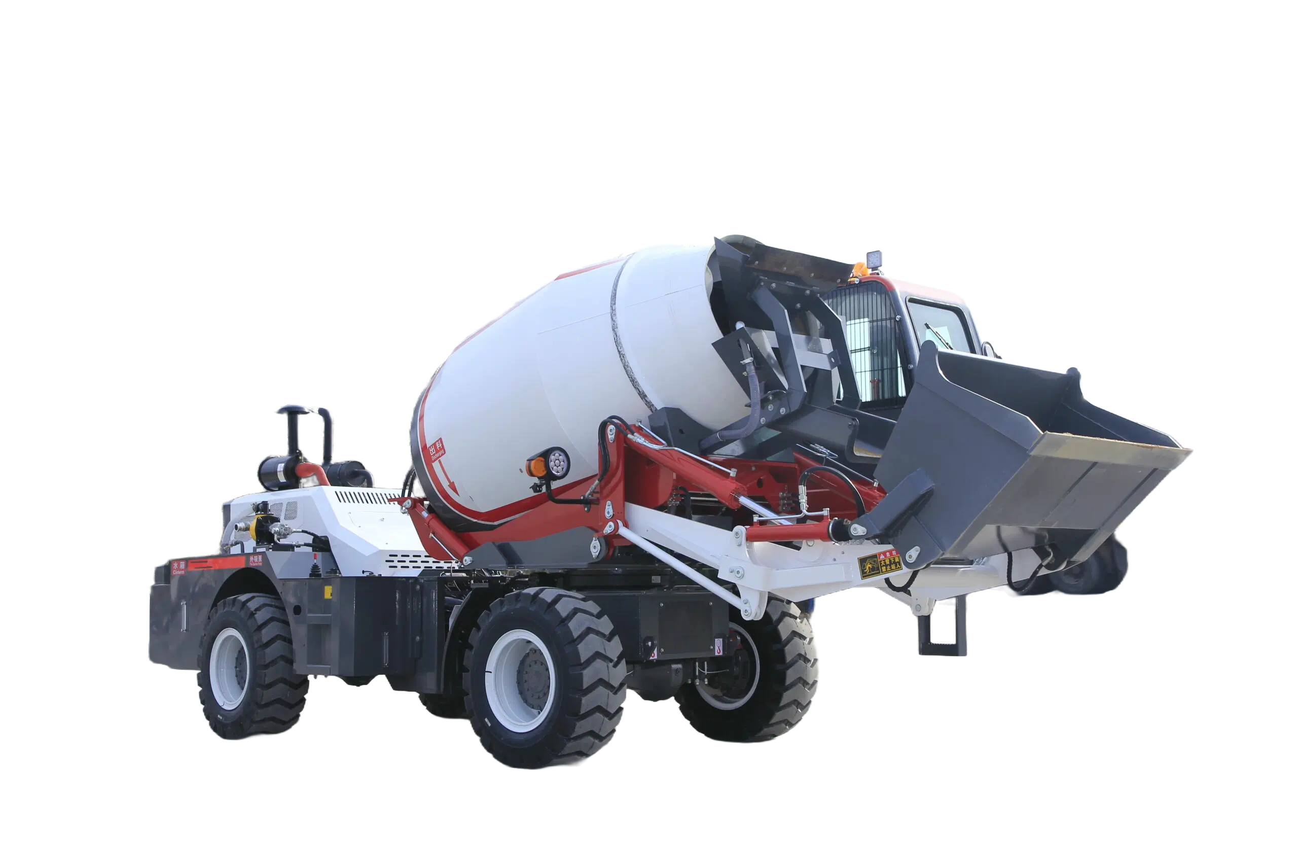 MG4000A Self-Loading Concrete Mixer Truck MG4000A Self-Loading Concrete Mixer Truck view 3