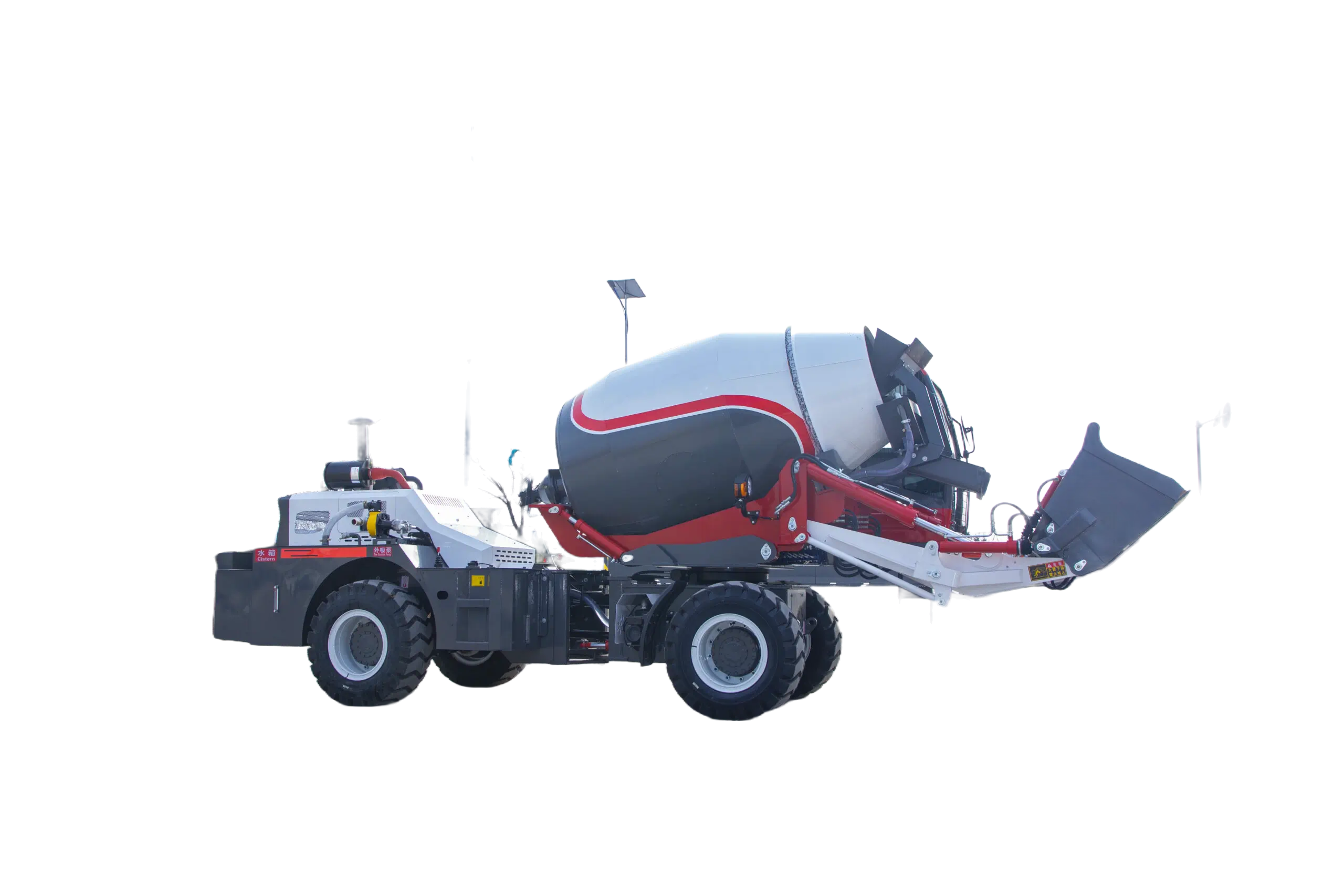MG4000A Self-Loading Concrete Mixer Truck MG4000A Self-Loading Concrete Mixer Truck view 4
