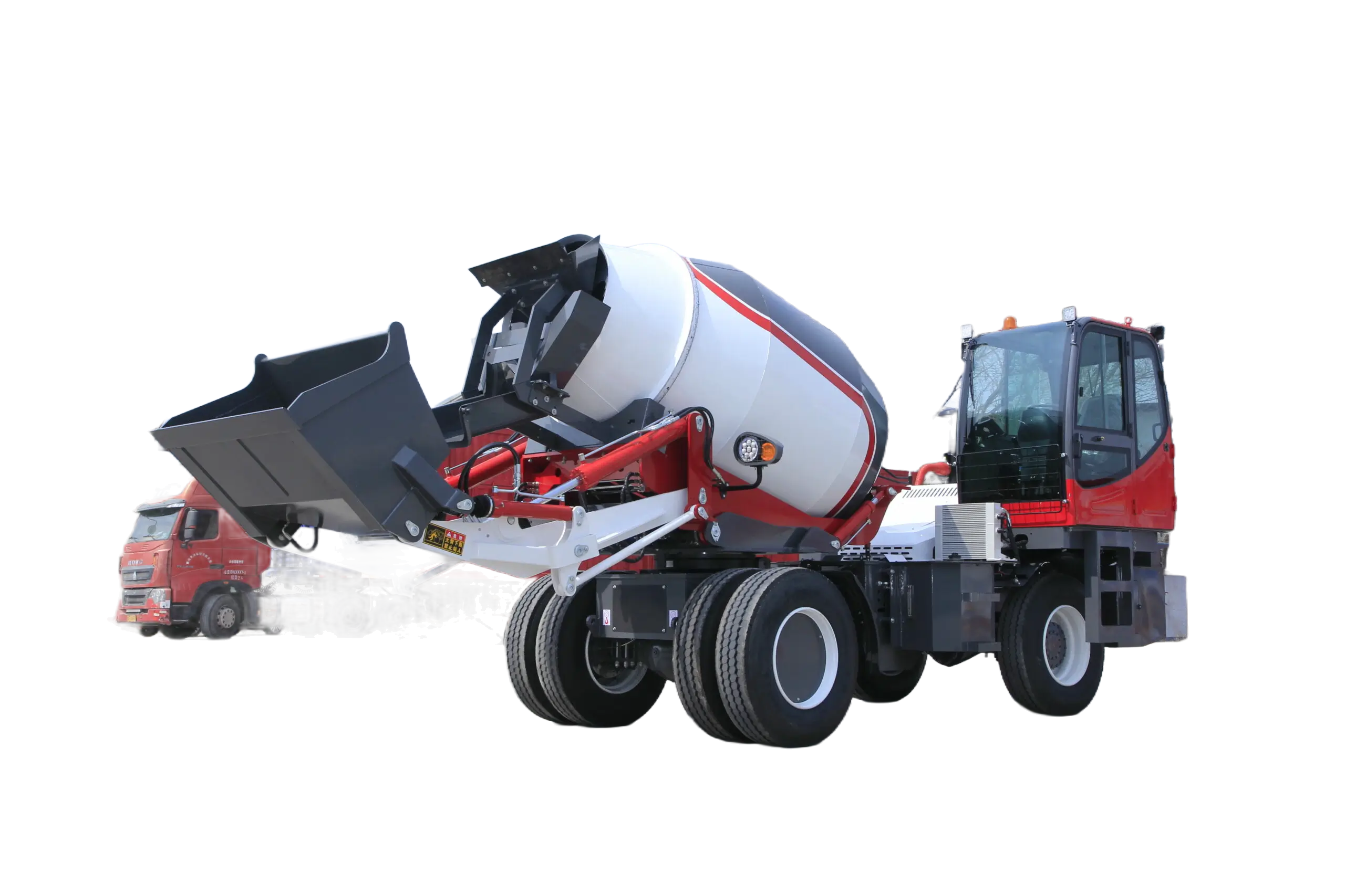 MG4000C Self-Loading Concrete Mixer Truck view 4