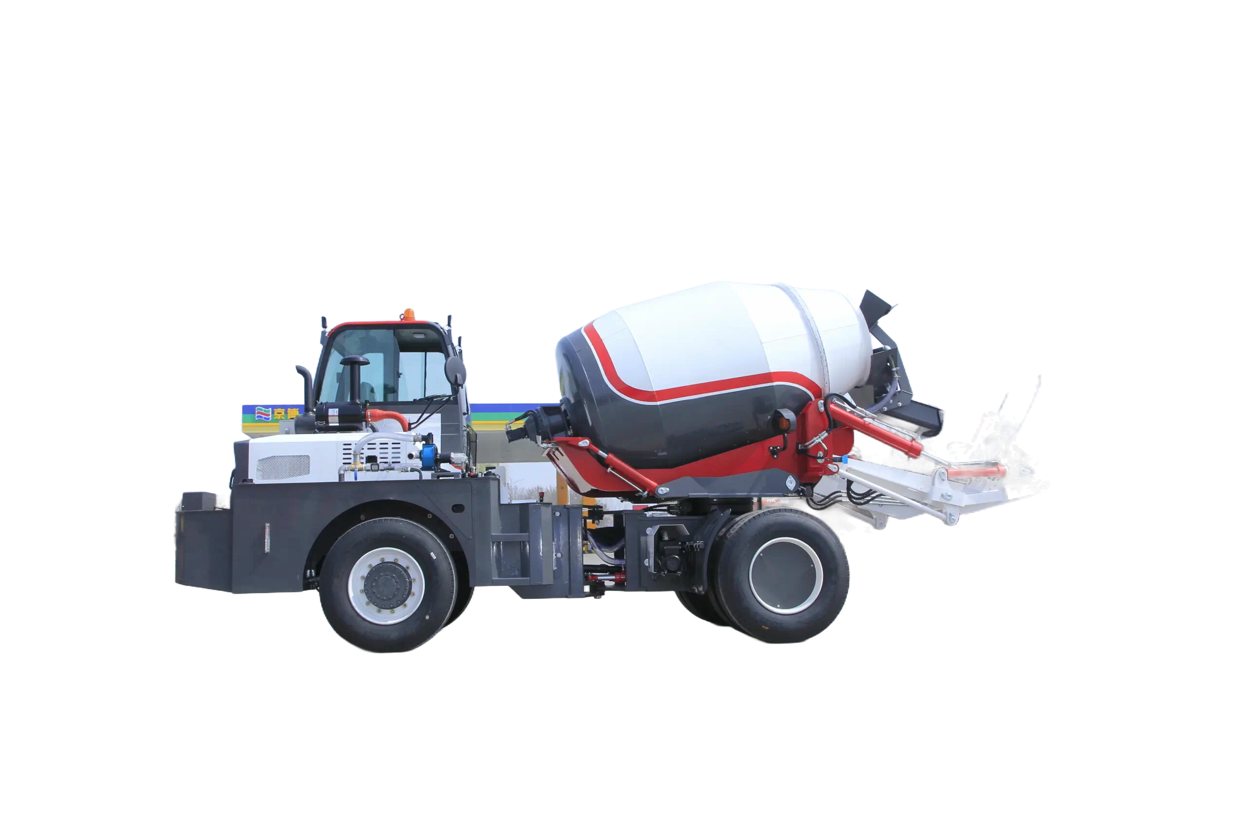 MG4000C Self-Loading Concrete Mixer Truck view 5