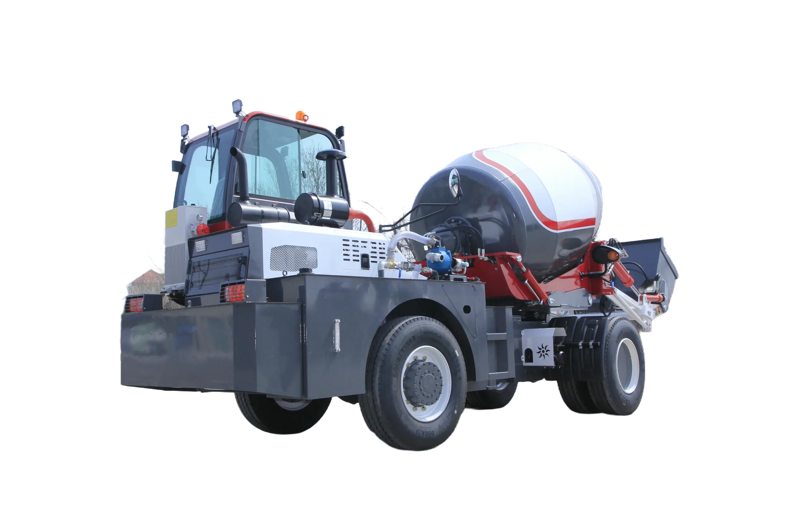 MG4000C Self-Loading Concrete Mixer Truck view 6