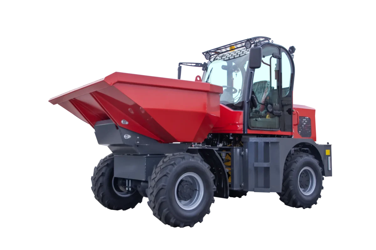 MG40D 4x4 site dumper for uneven construction haul routes
