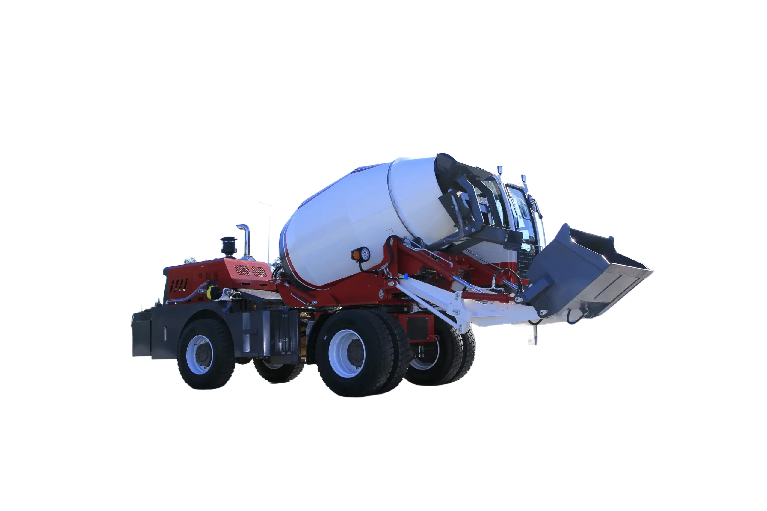 MG5500B Self-Loading Concrete Mixer Truck view 5