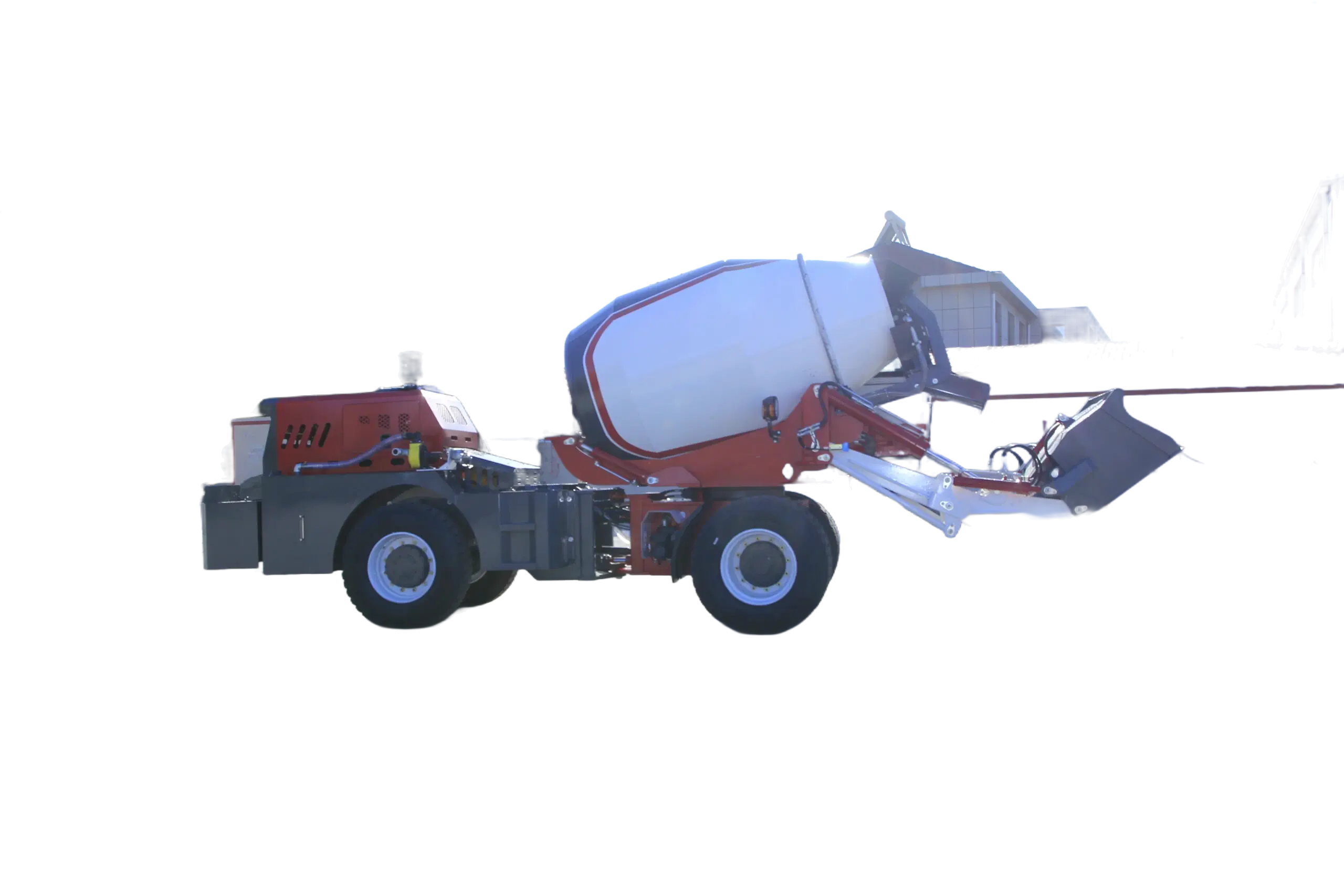 MG5500B Self-Loading Concrete Mixer Truck view 6