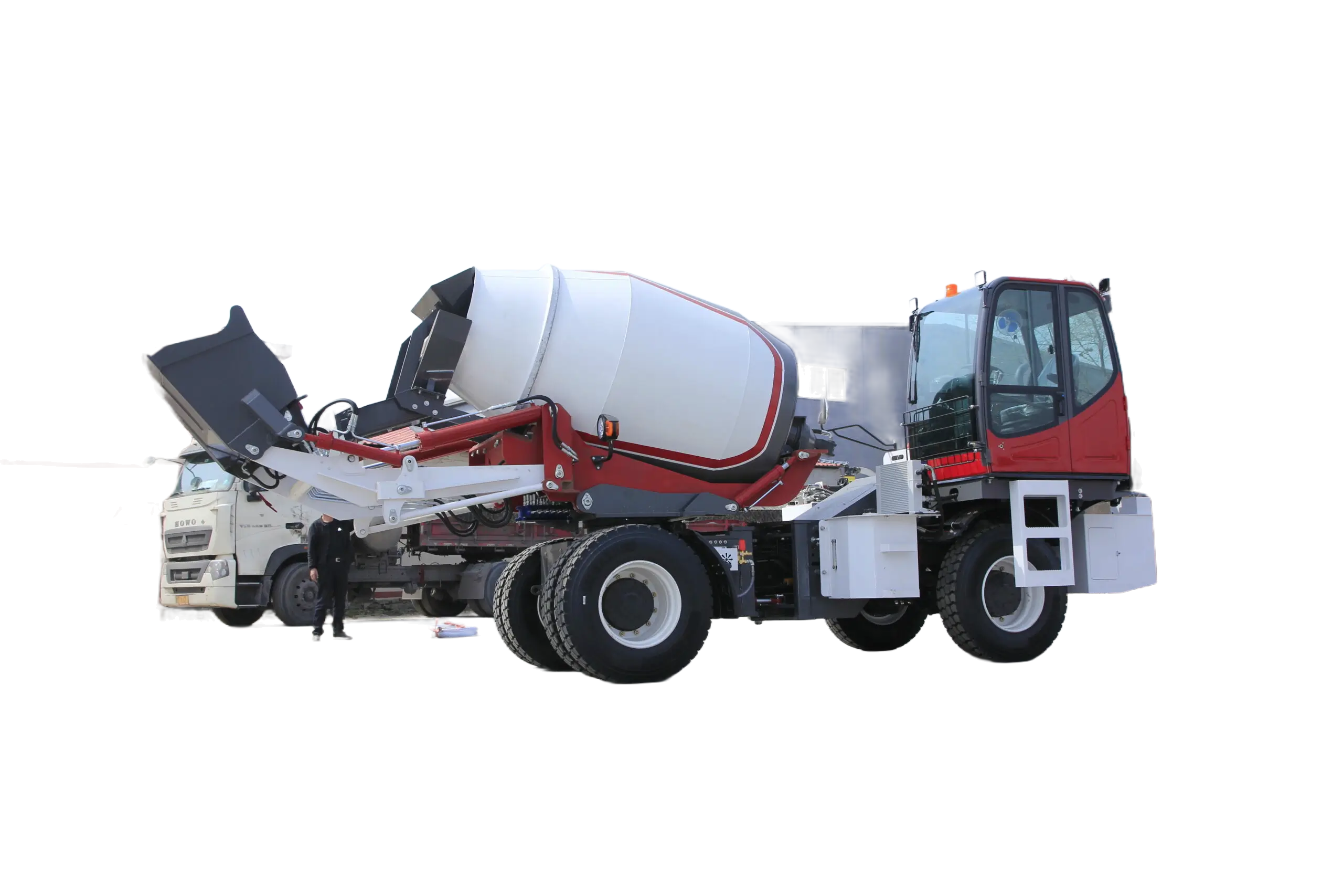MG5500C Self-Loading Concrete Mixer Truck MG5500C Self-Loading Concrete Mixer Truck view 6