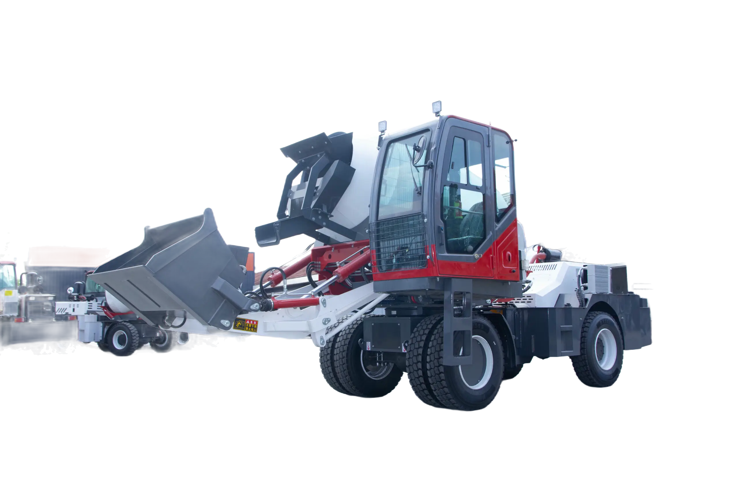 MG6500B Self-Loading Concrete Mixer Truck