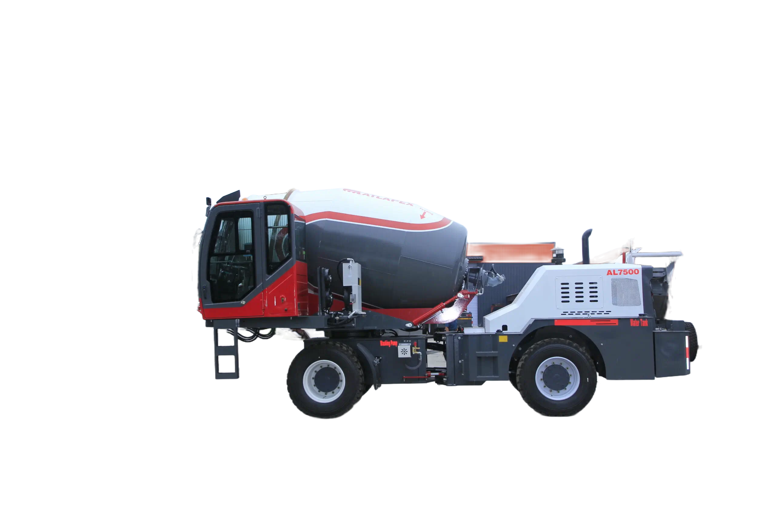MG7500B Self-Loading Concrete Mixer Truck view 2