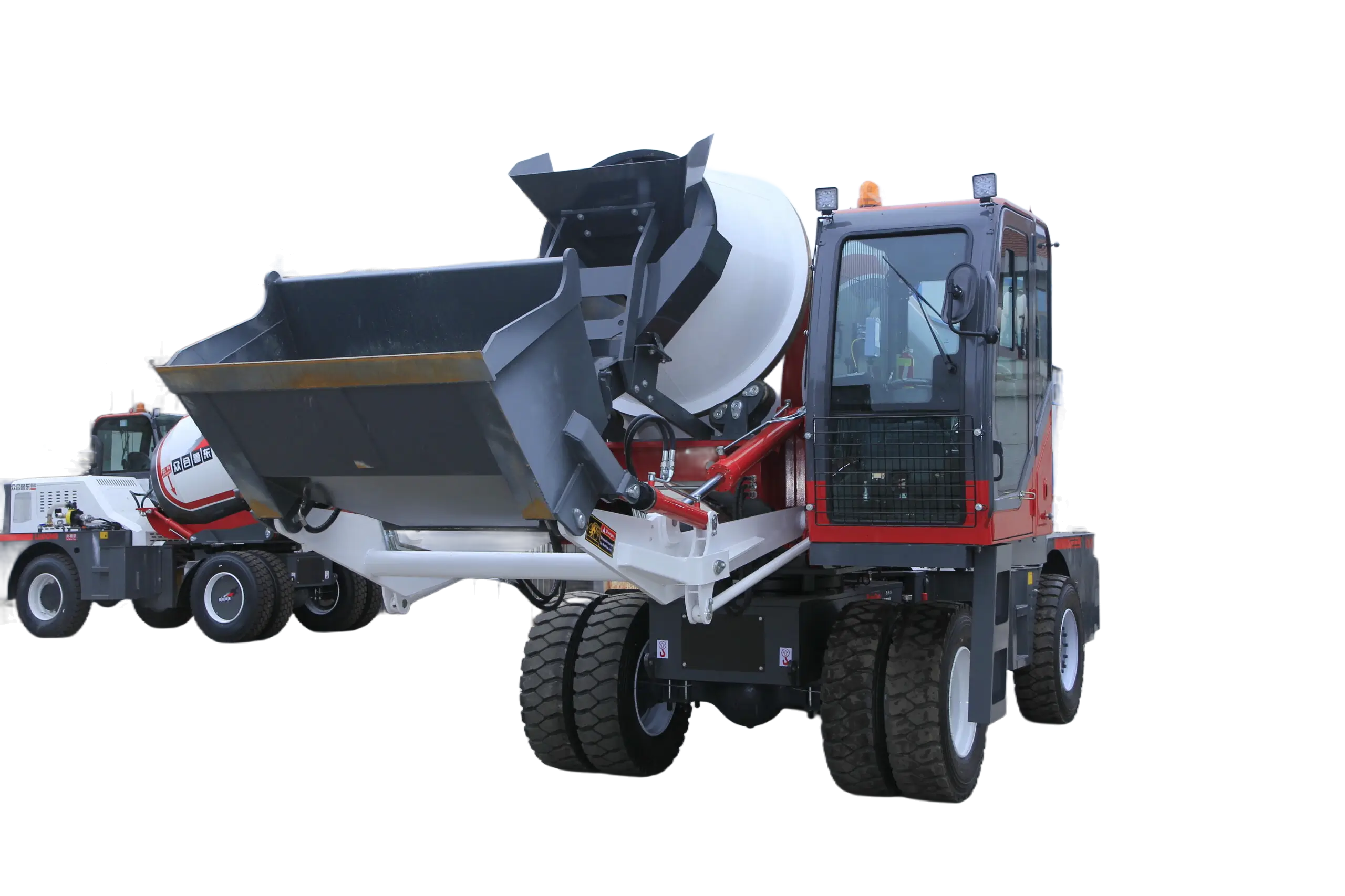 MG7500B Self-Loading Concrete Mixer Truck view 3