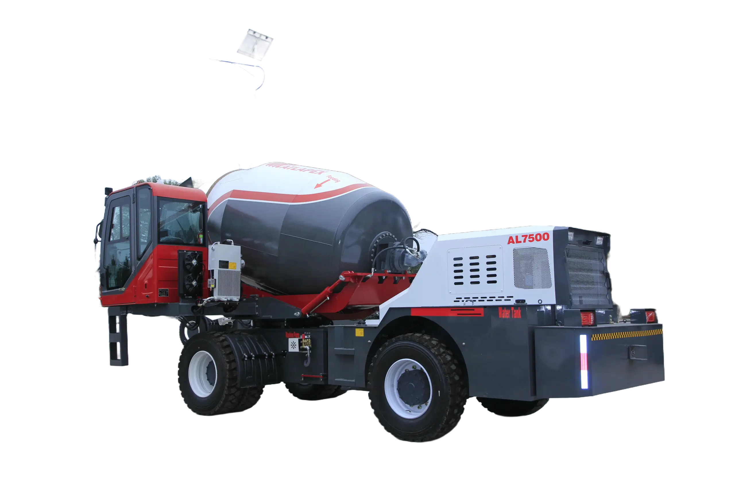 MG7500B Self-Loading Concrete Mixer Truck view 6
