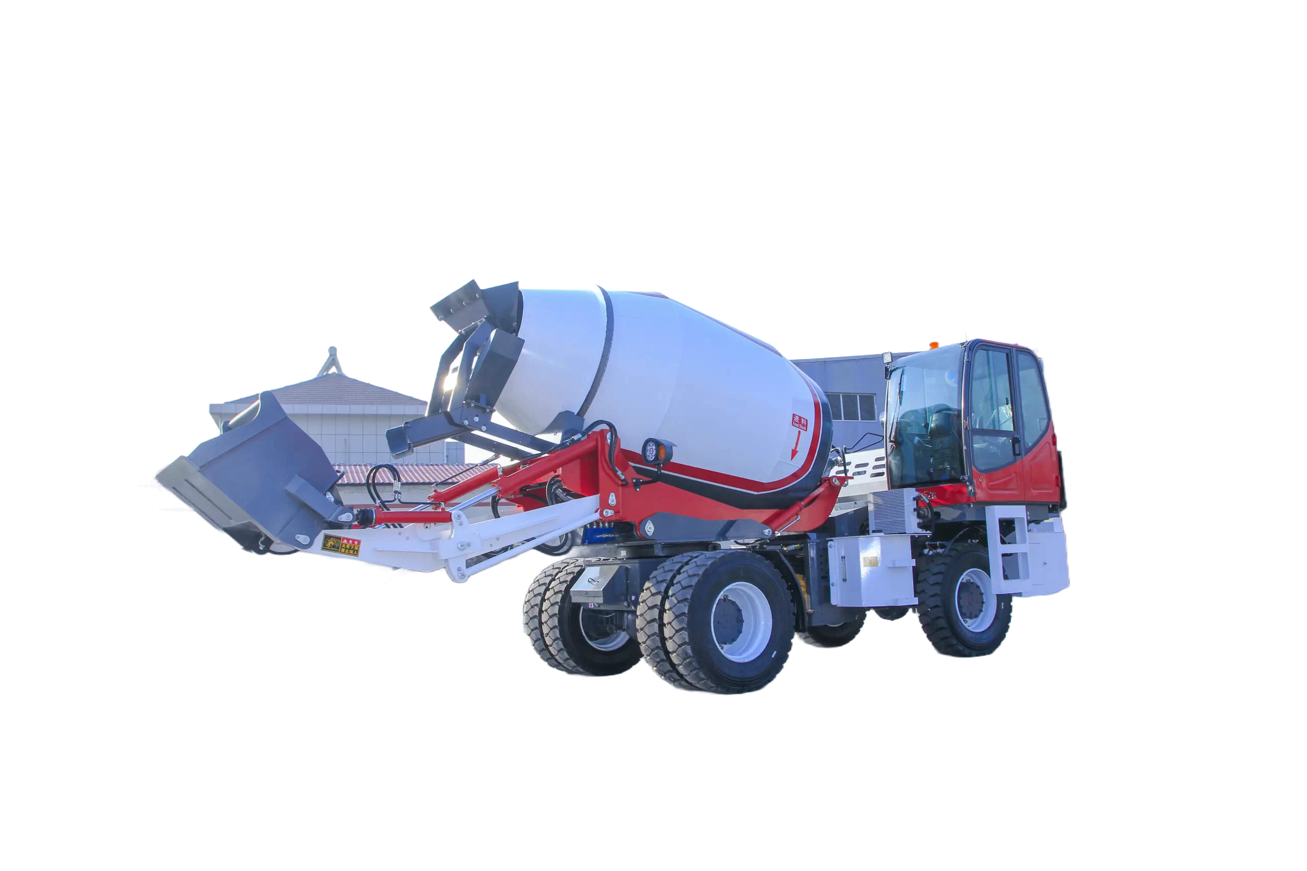 MG7500C Self-Loading Concrete Mixer Truck MG7500C Self-Loading Concrete Mixer Truck view 5