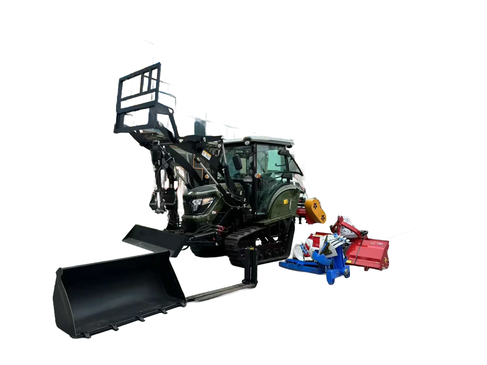 MG80HP Crawler Tractor view 2
